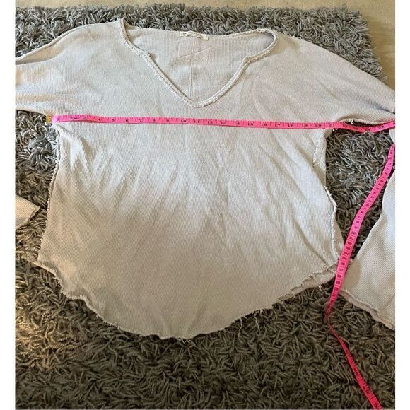 FREE PEOPLE ‘We the Free’ Thermal Long Sleeve Top - Picture 2 of 5
